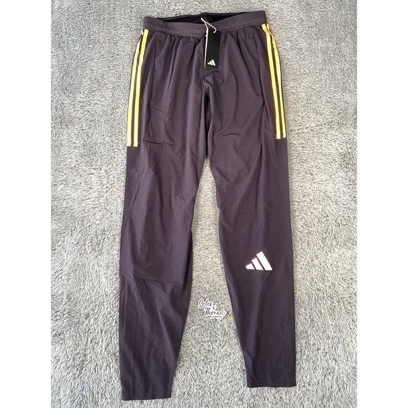 Adidas Pro Elite Team 2024 Promo Track Field Pants Size Medium Men Purple IN1122 - Picture 1 of 6